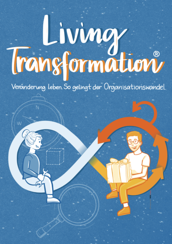 Buch zur Agile - Living Transformation - Deutsch