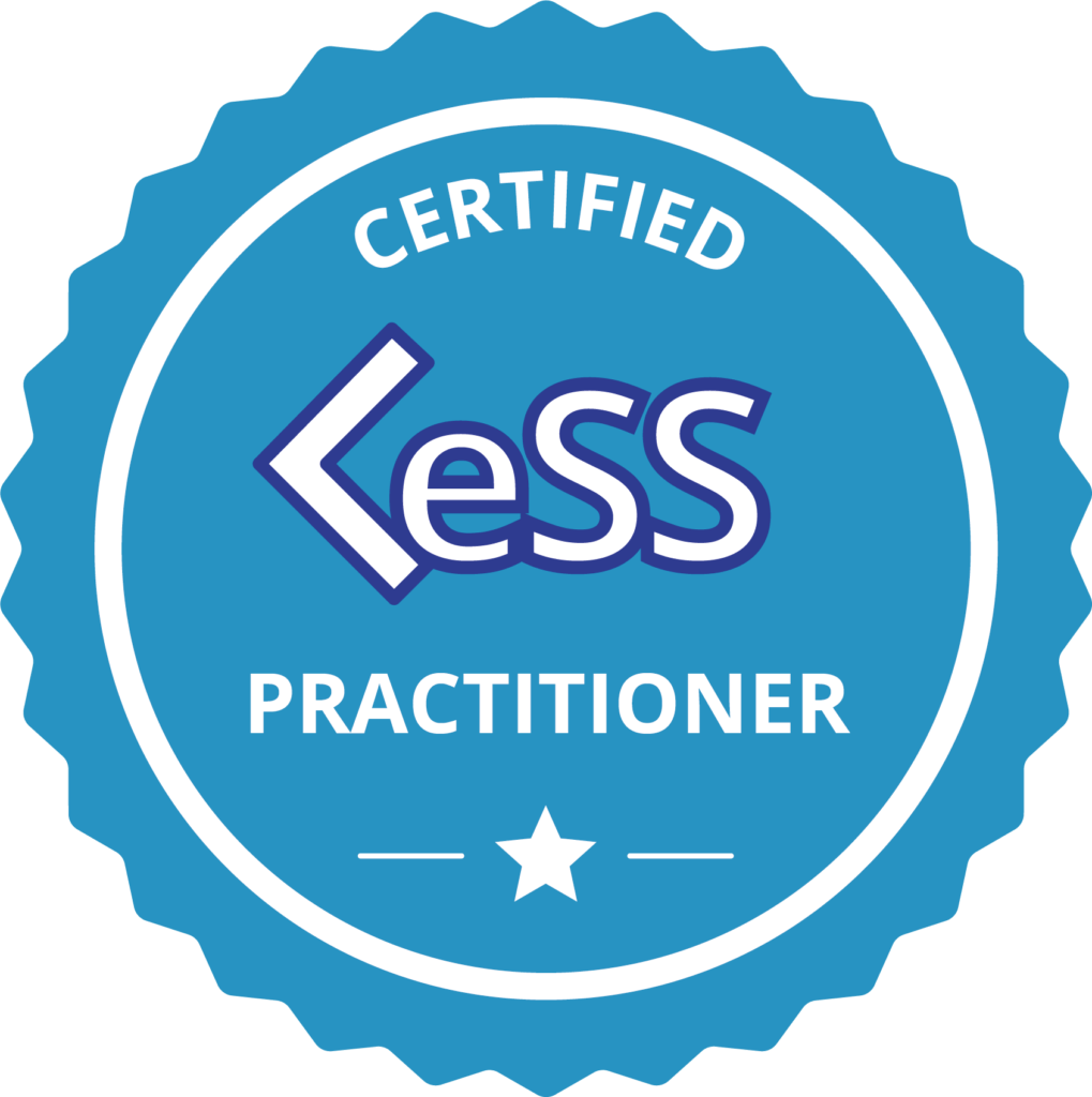 LeSS Practitioner Badge