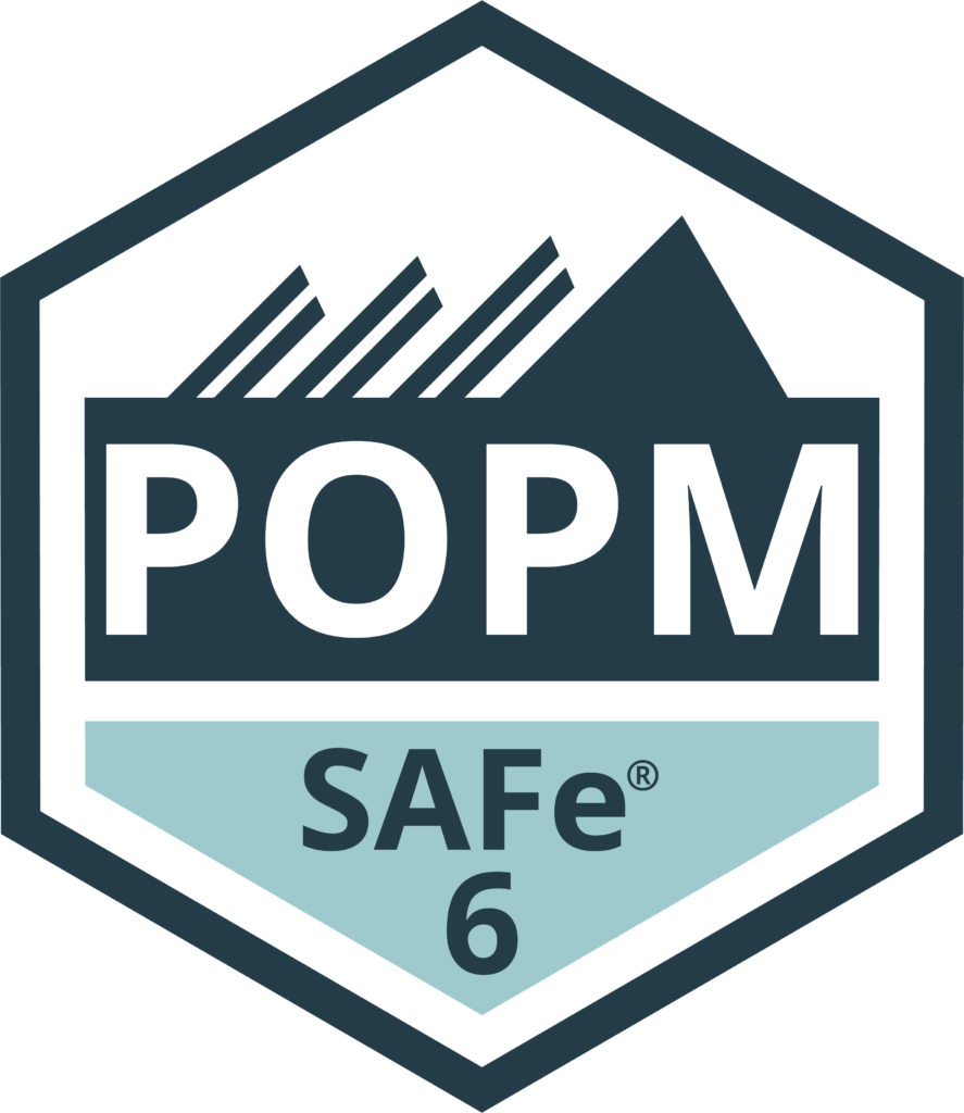 Badge - SAFe® Product Owner / Product Manager PO/PM POPM